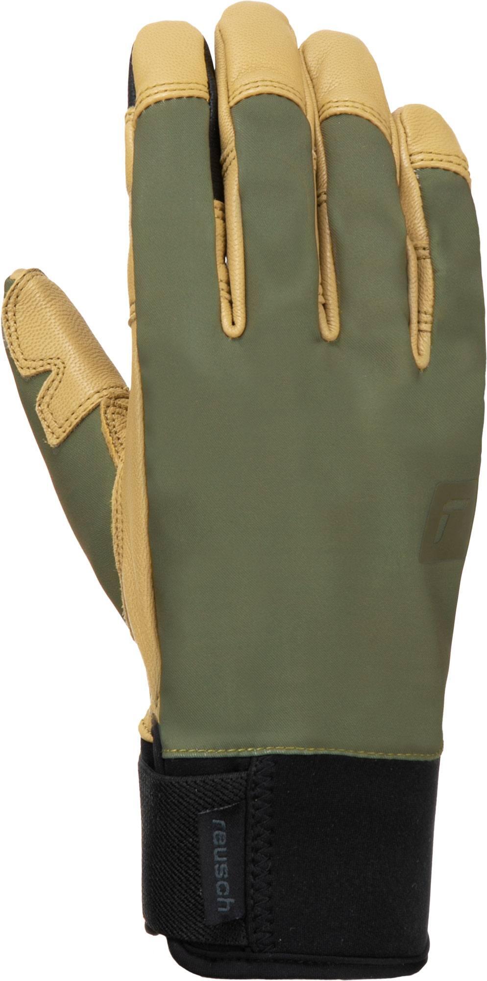 Reusch Alp-X TOUCH-TEC™ - burnt olive/camel