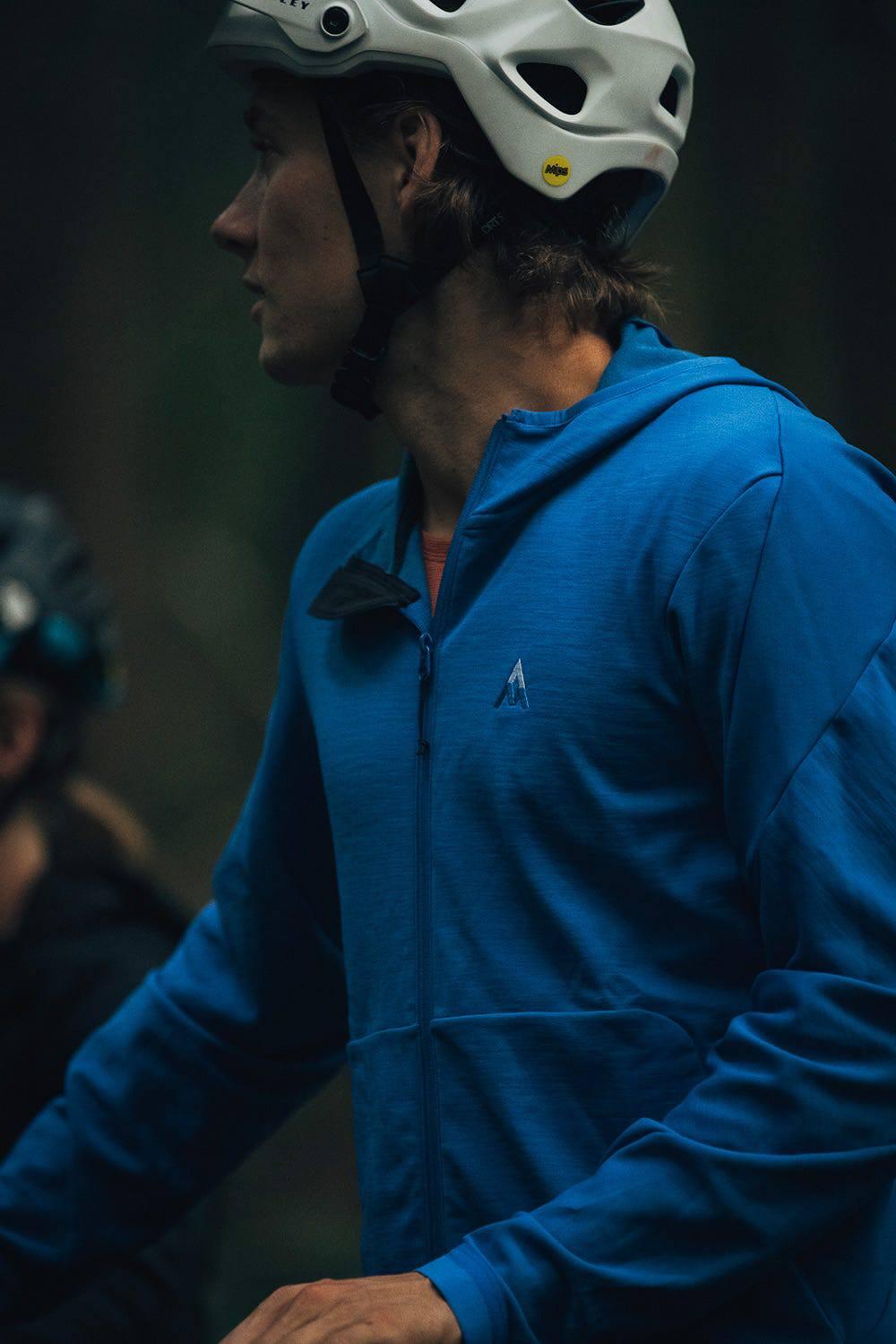 7mesh Callaghan Merino Hoody M's - super blue - Bilde 9