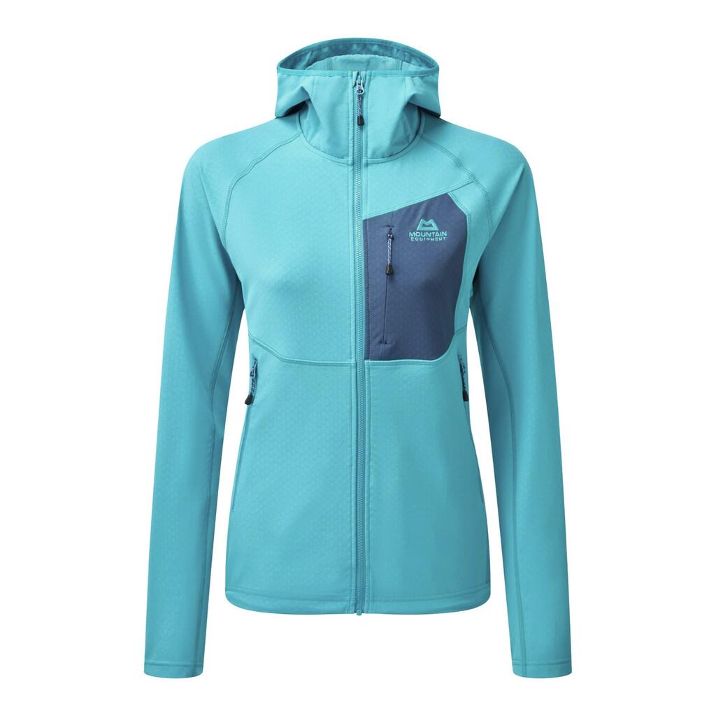Arrow Hooded Wmns Jacket - Topaz/Dusk