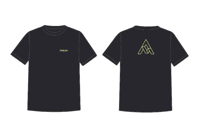 7mesh Podium Logo T-shirt - vintage black