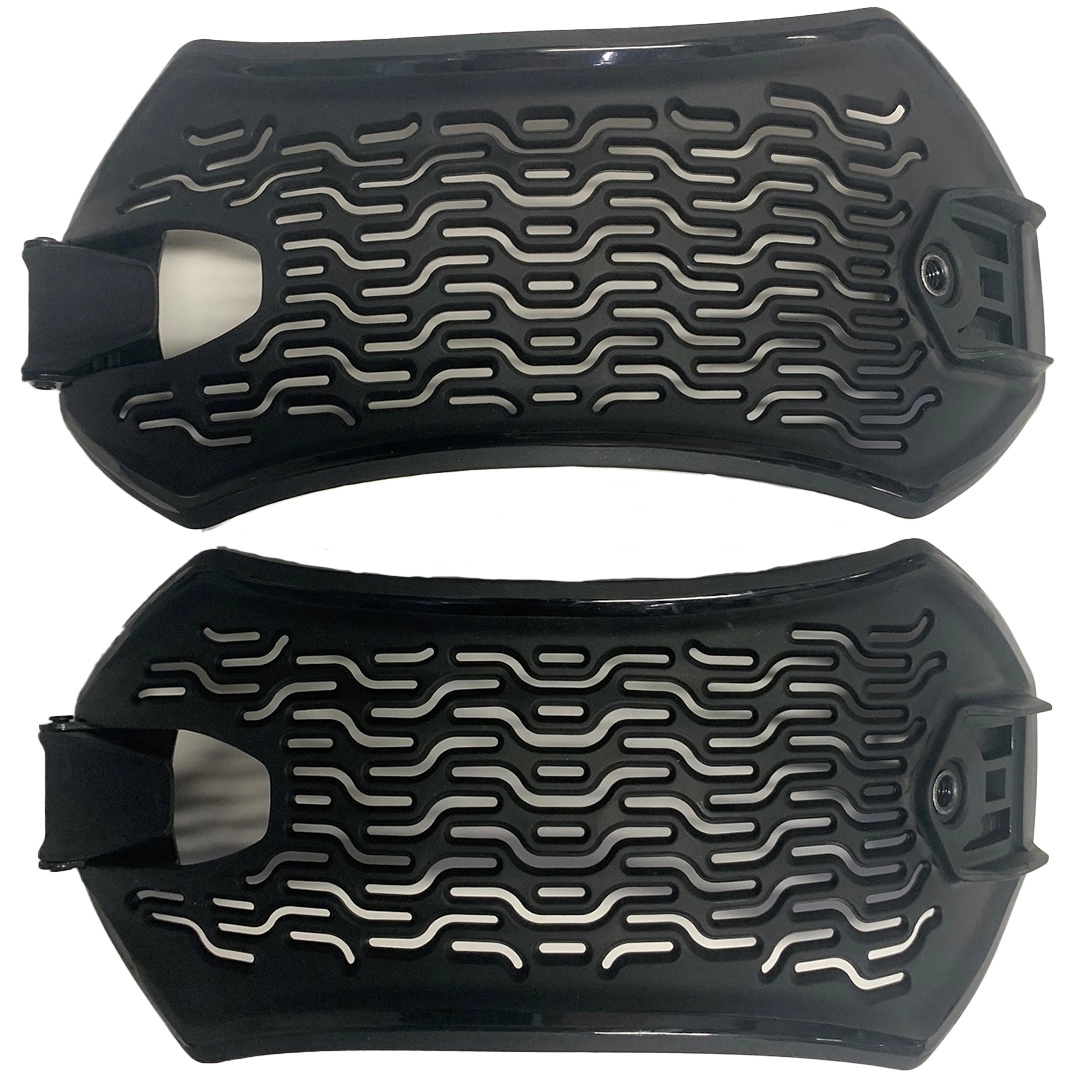 Nitro Team Ankle Strap w/clamp, 1 pair - Svart