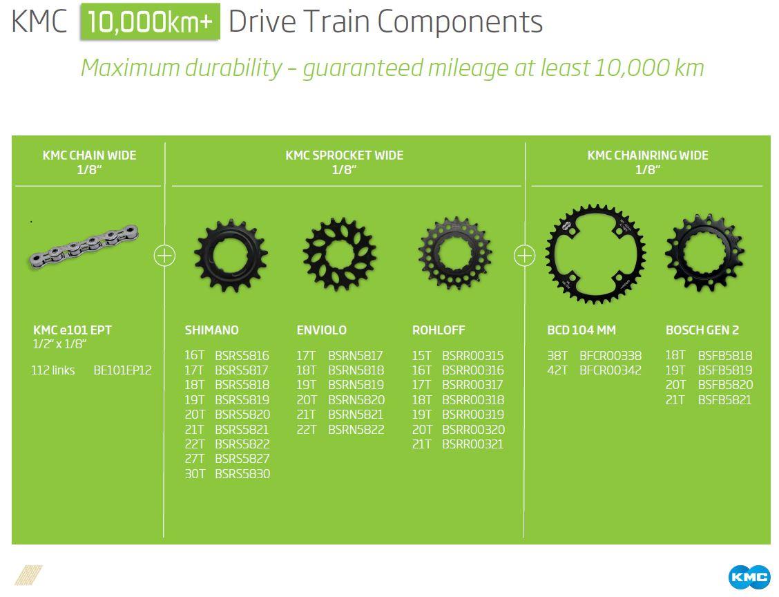 KMC Bosch Krankdrev 18-21T - Bilde 2