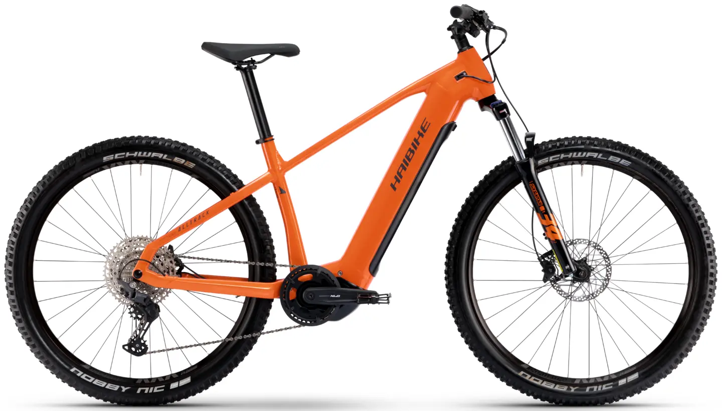 Haibike Alltrack 6 - Oransje