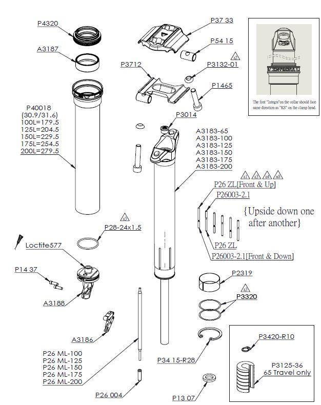 KS LEV Integra (A12) Actuator Assembly – Ø 30.9/31.6, 2021>