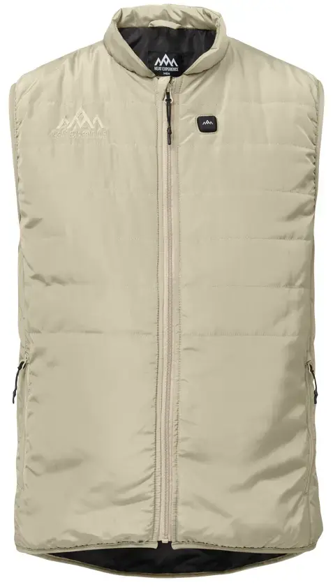 HeatX Heated Everyday Vest Mens - Brun