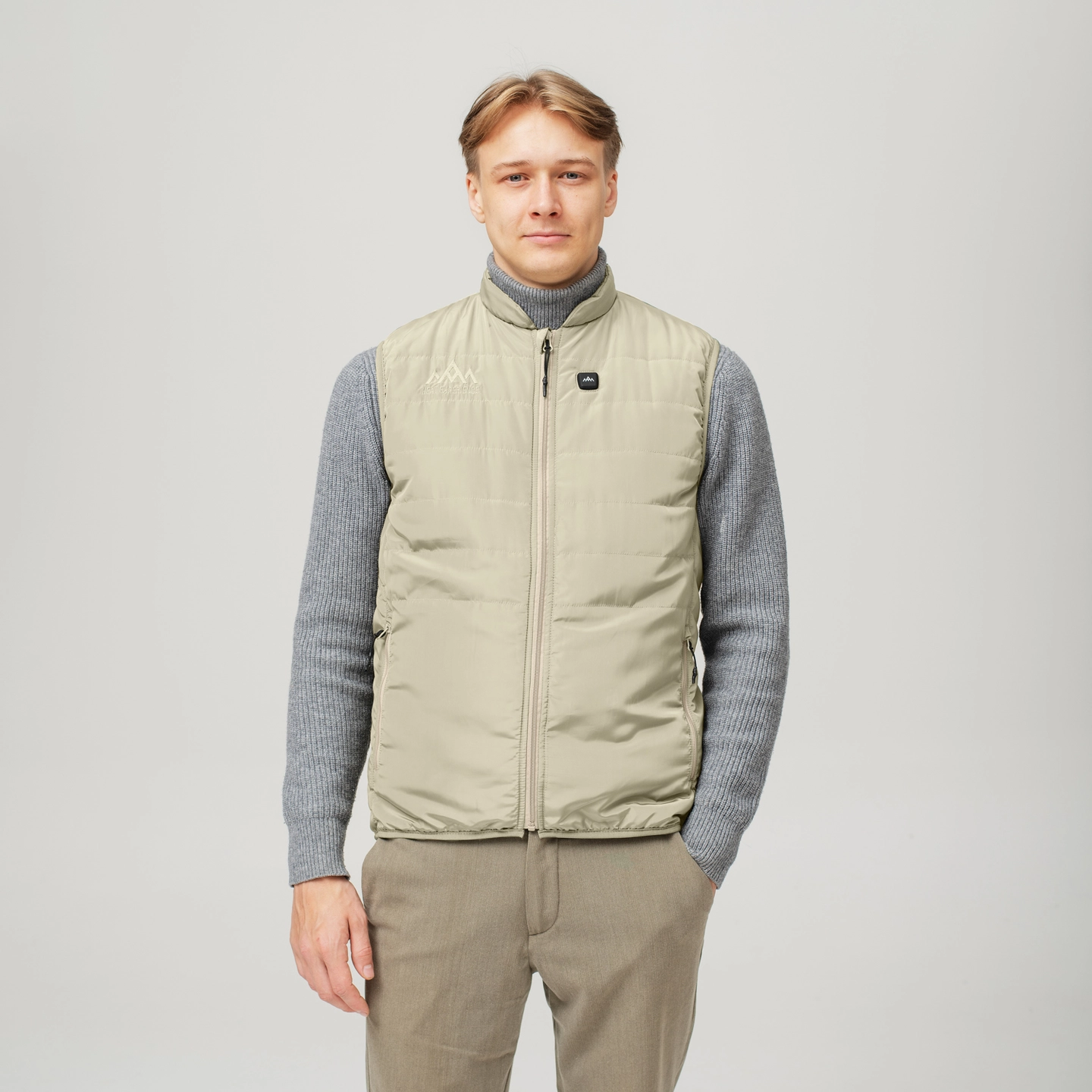 HeatX Heated Everyday Vest Mens - Brun - Bilde 3