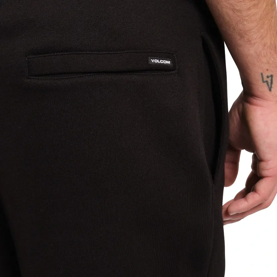 Volcom Single Stone Fleece Pant - Svart - Bilde 5