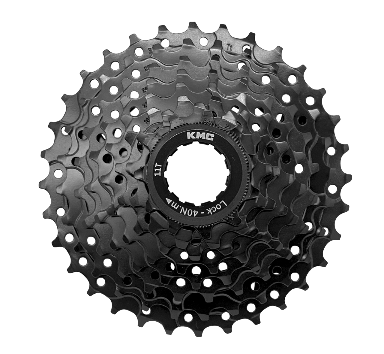 KMC REACT E-bike 8-Delt Kassett 4-pk
