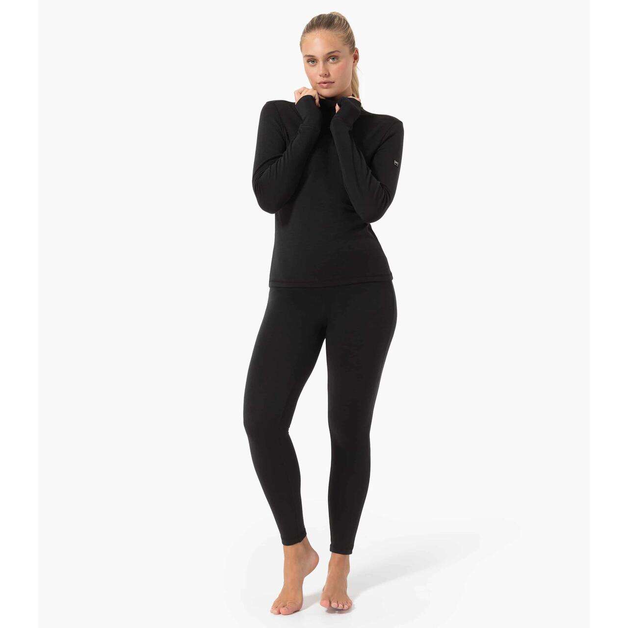Super Natural W B Hot Turtleneck - Jet Black - Bilde 4
