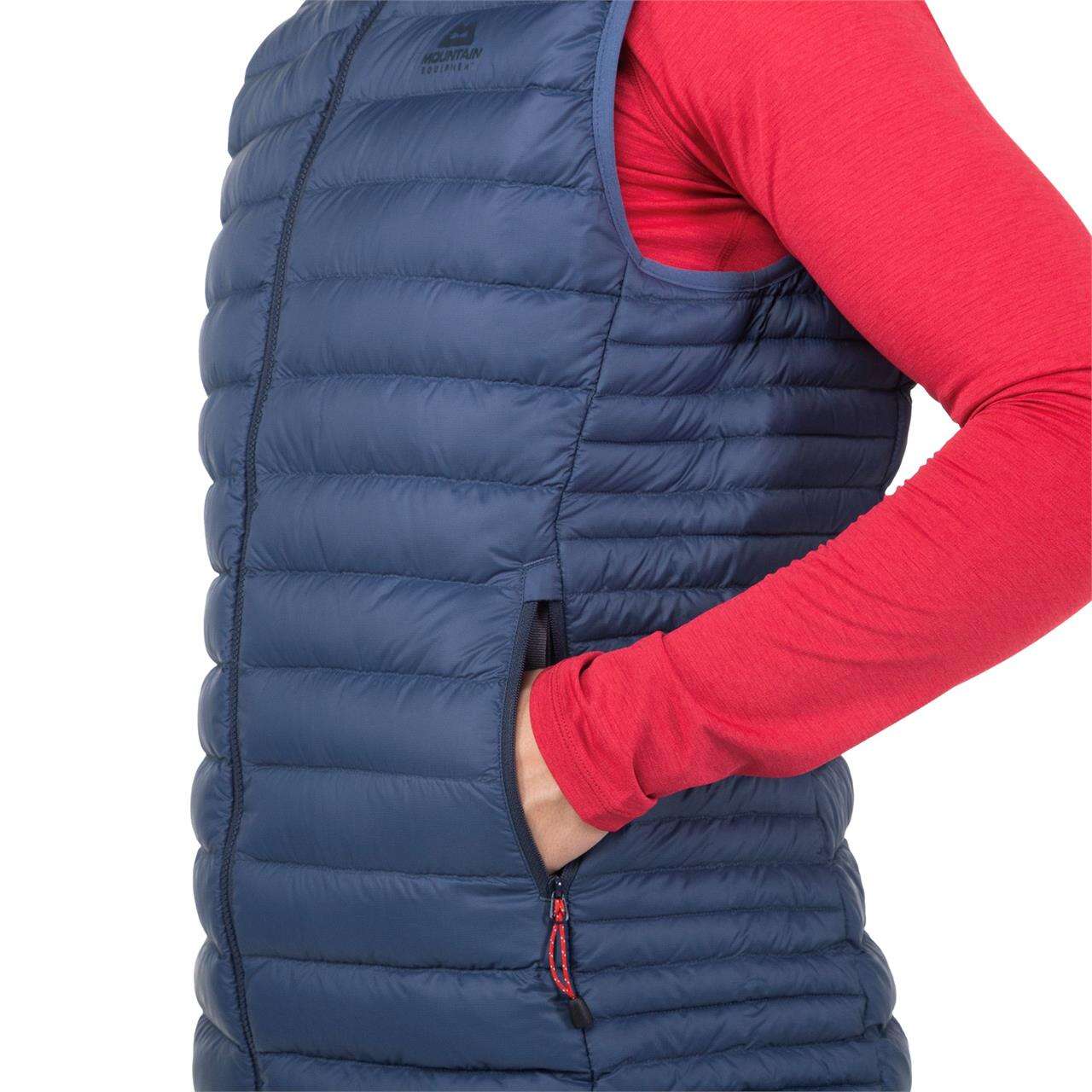 Mountain Equipment Earthrise vest – dame, Majolica Blue - Bilde 4