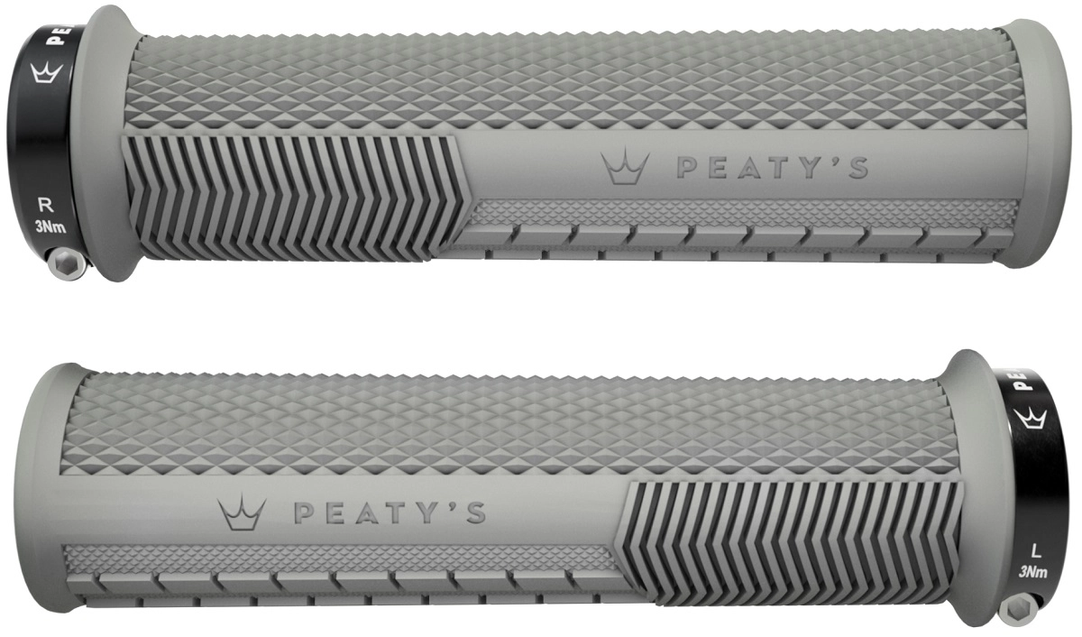 Peaty's Monarch Grip Knurl - Grå