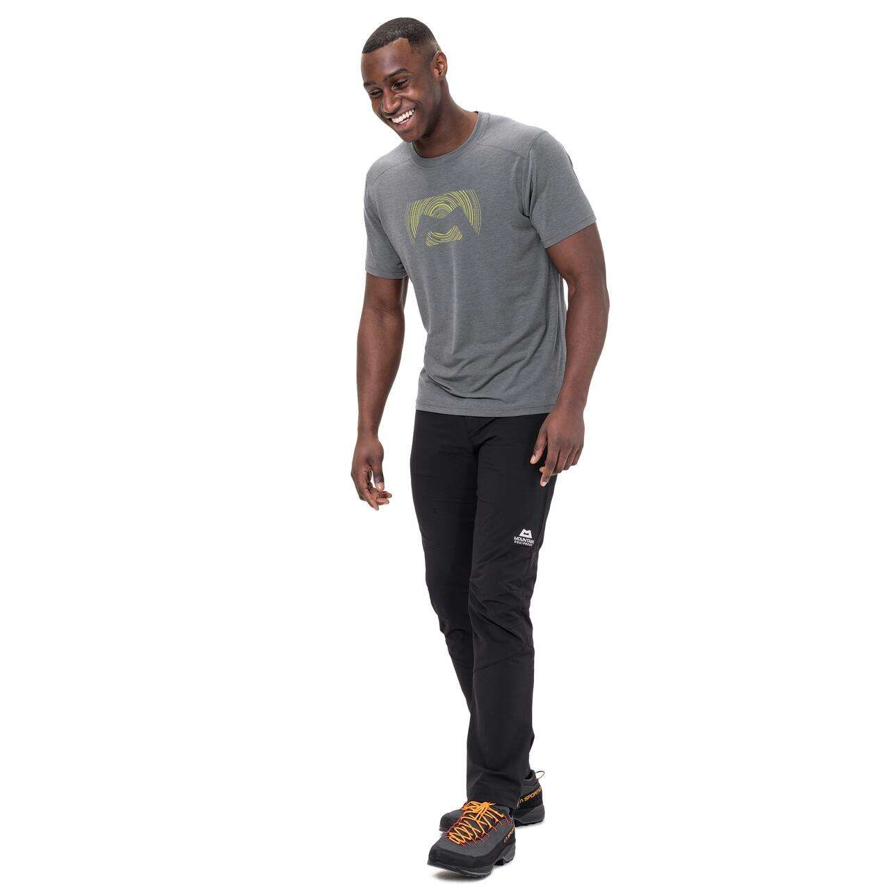 Mountain Equipment Headpoint Graphic t-skjorte – herre, Flint Grey - Bilde 7
