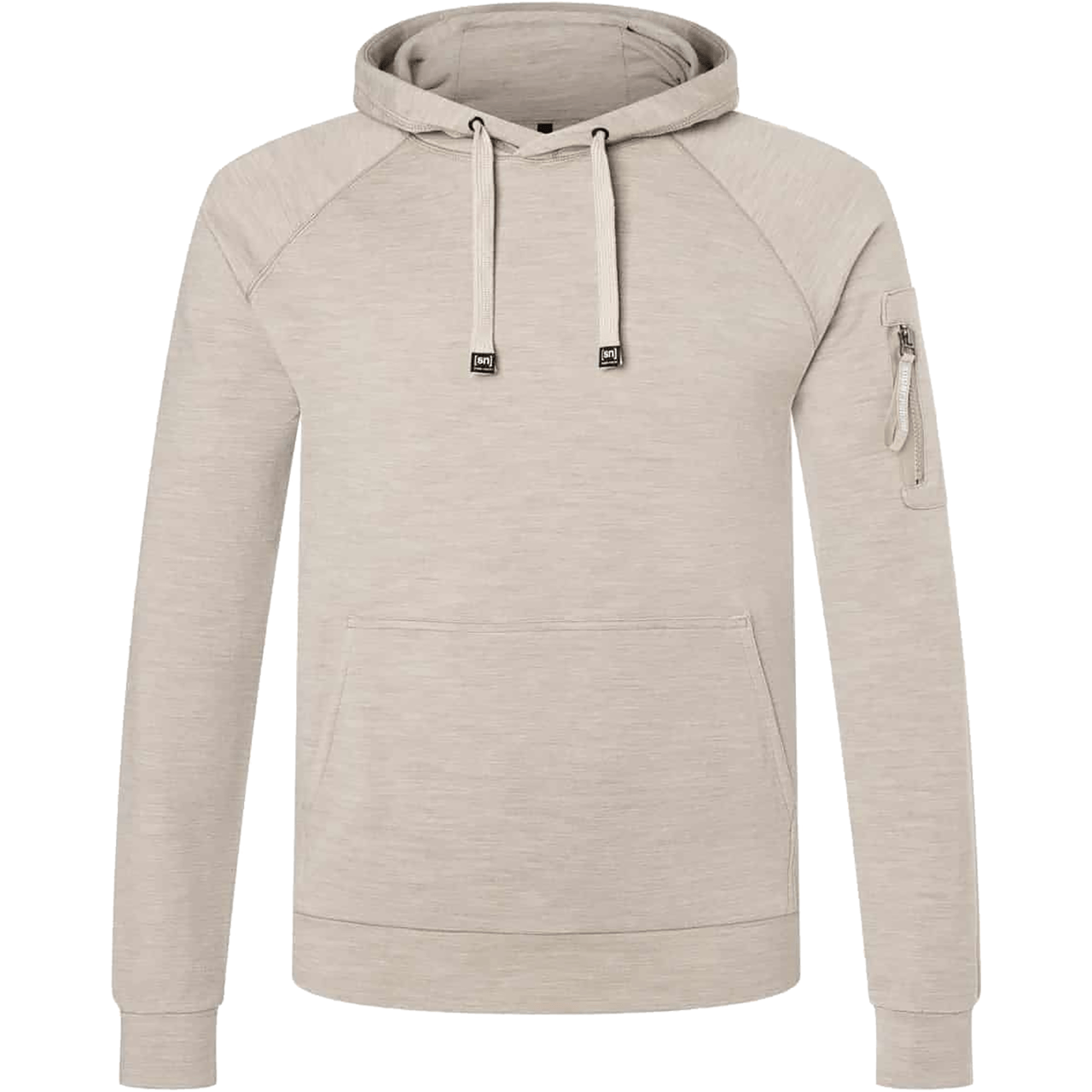 M Favourite Pocket Hoodie - Vintage Khaki Melange
