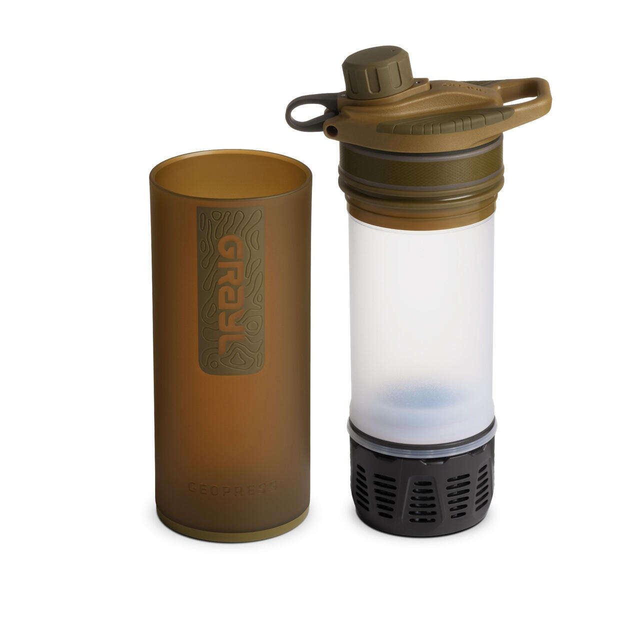 Grayl GeoPress® Purifier Bottle 710ml - Coyote Brown - Bilde 3