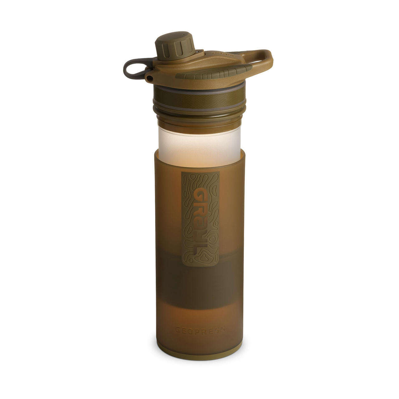 Grayl GeoPress® Purifier Bottle 710ml - Coyote Brown - Bilde 4