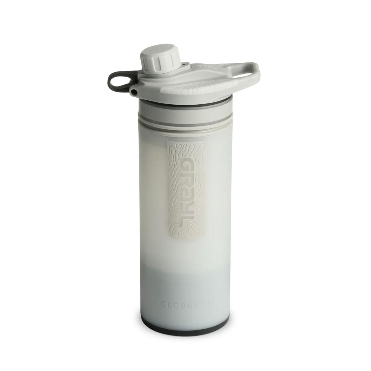 GeoPress® Purifier Bottle 710ml - Peak White