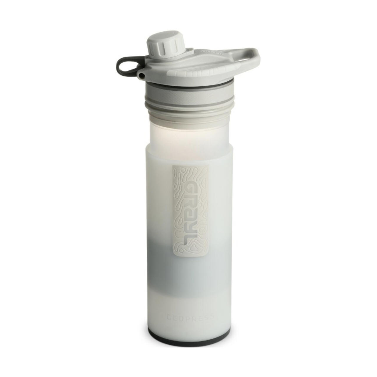 GeoPress® Purifier Bottle 710ml - Peak White - Bilde 5