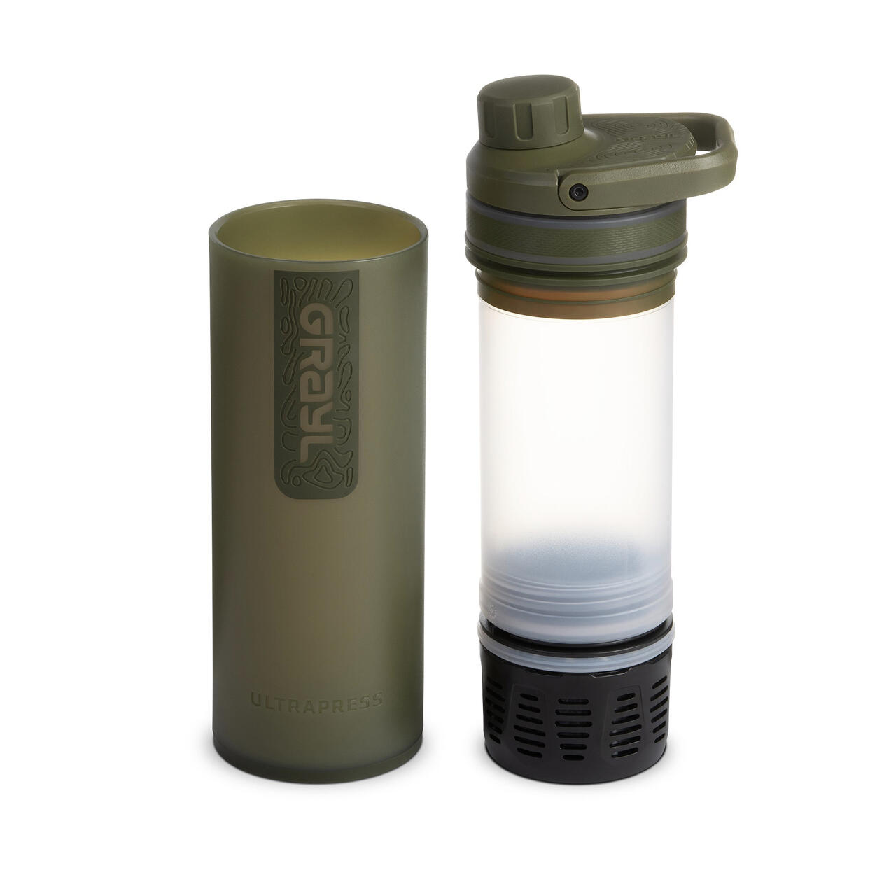 UltraPress® Purifier Bottle 500ml - Olive Drab - Bilde 4