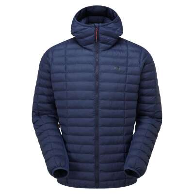 Particle Hooded Mens Jacket - Dusk