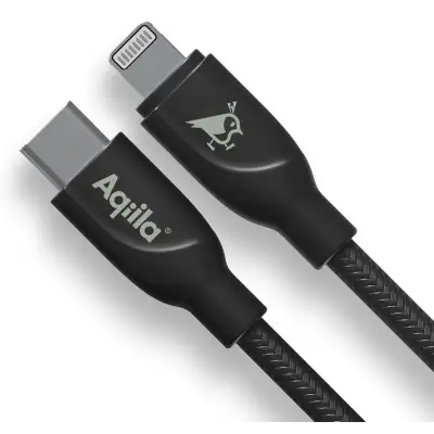 Aqiila Braided USB-C/Lighting 2.0 30W 1m