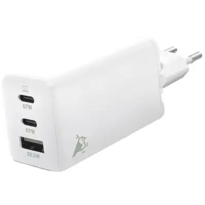 Aqiila Chargebird W3 65W 2xUSB-C/USB-A