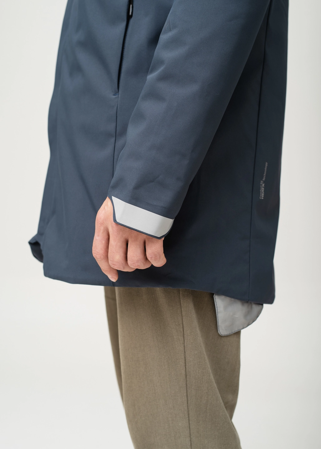 HeatX Heated Oslo Coat Mens - Blå - Bilde 5