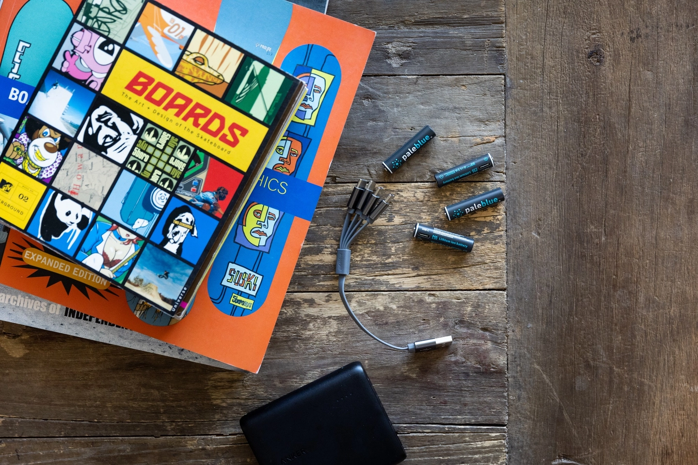 Pale Blue Li-Ion Rechargeabl AAA Battery - Bilde 4