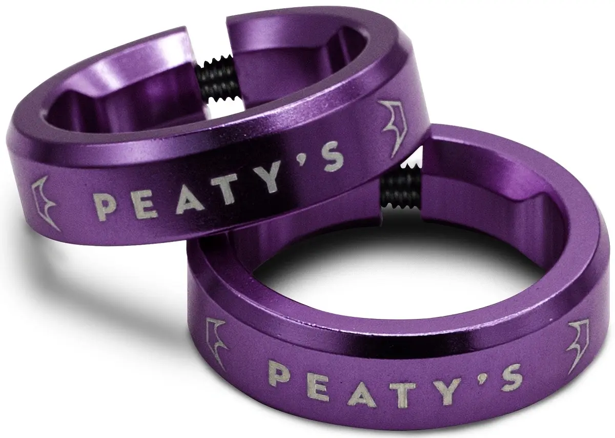 Peaty's Monarch Grip Lock Ring - Lilla