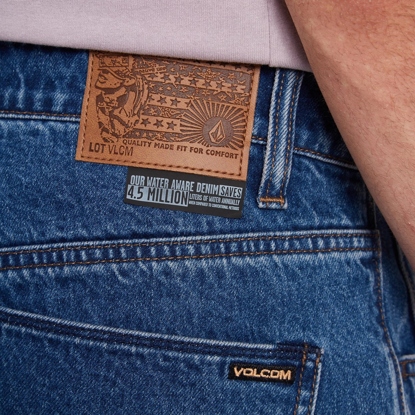 Volcom Billow Denim - Blå - Bilde 3