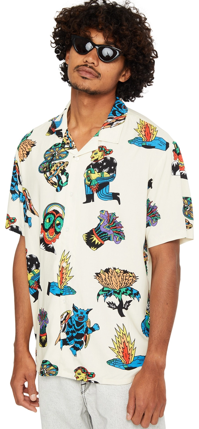 Volcom FA Bob Mollema SS - Brun - Bilde 3