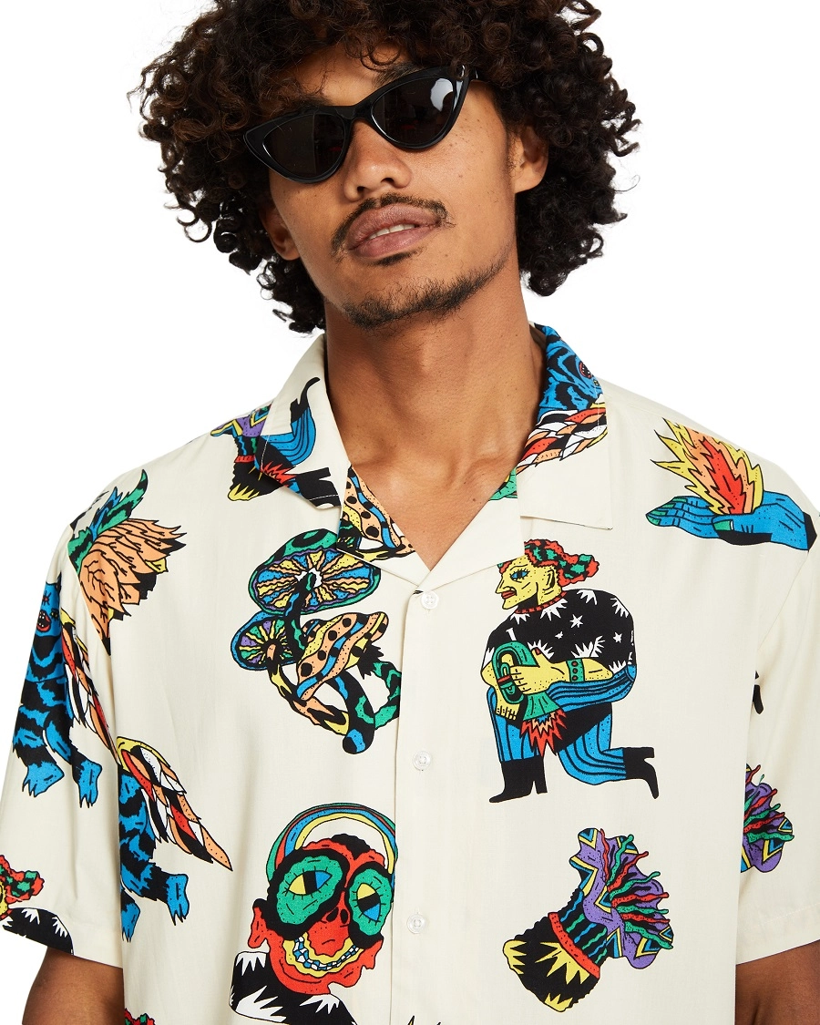 Volcom FA Bob Mollema SS - Brun - Bilde 4