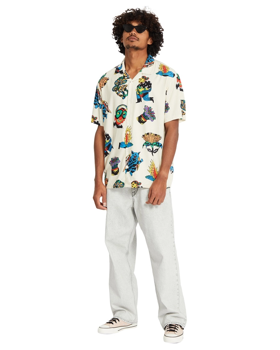 Volcom FA Bob Mollema SS - Brun - Bilde 5