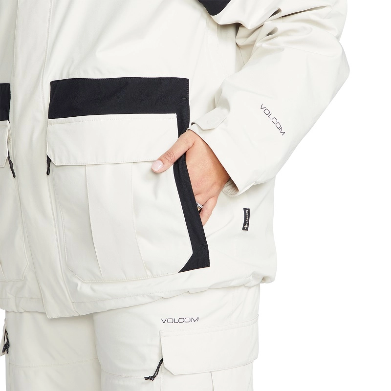 Volcom Melancon Gore-Tex Jacket - Hvit - Bilde 7