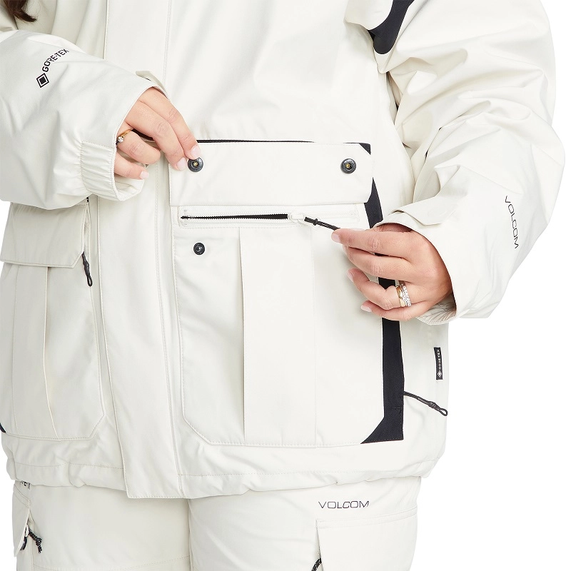 Volcom Melancon Gore-Tex Jacket - Hvit - Bilde 8