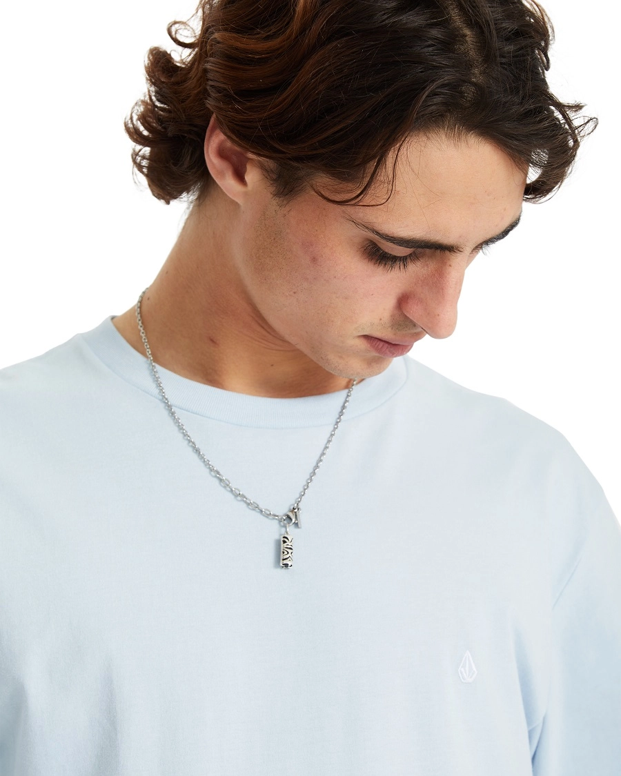Volcom Stone Blanks BSC SS Tee - Blå - Bilde 4