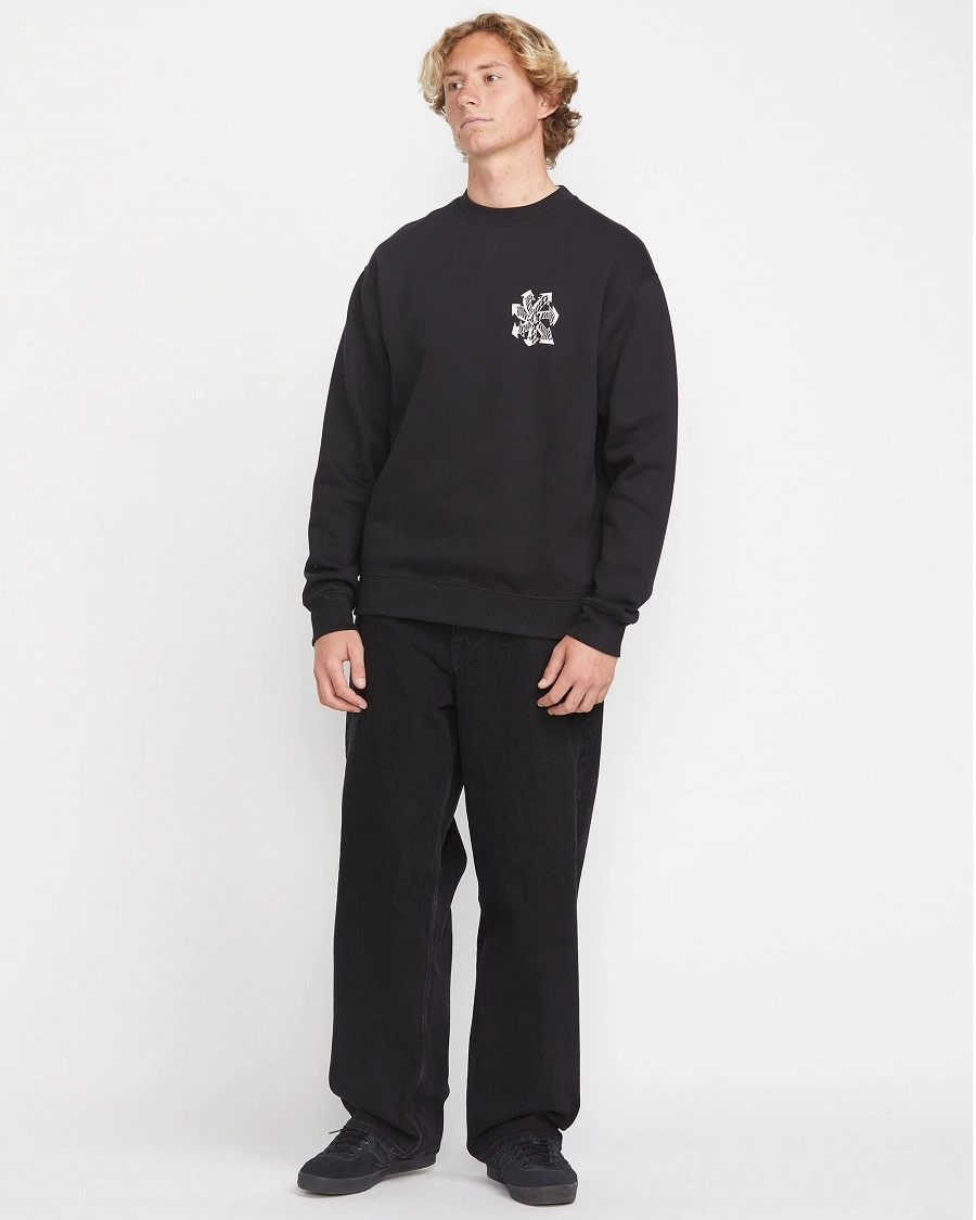 Volcom Watanite Crew - Svart - Bilde 4