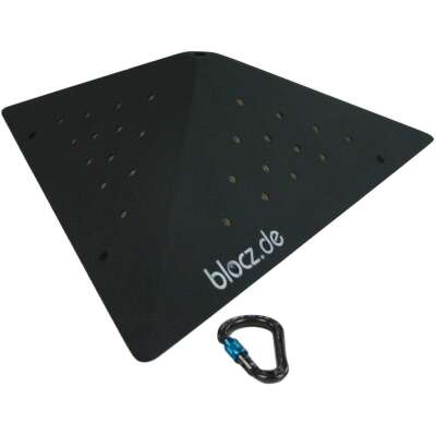 Blocz Triangle 800 Flat - jet black RAL9005