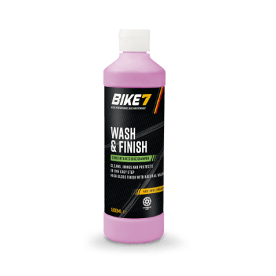 Bike7 Wash & Finish Sykkelvask 500ml