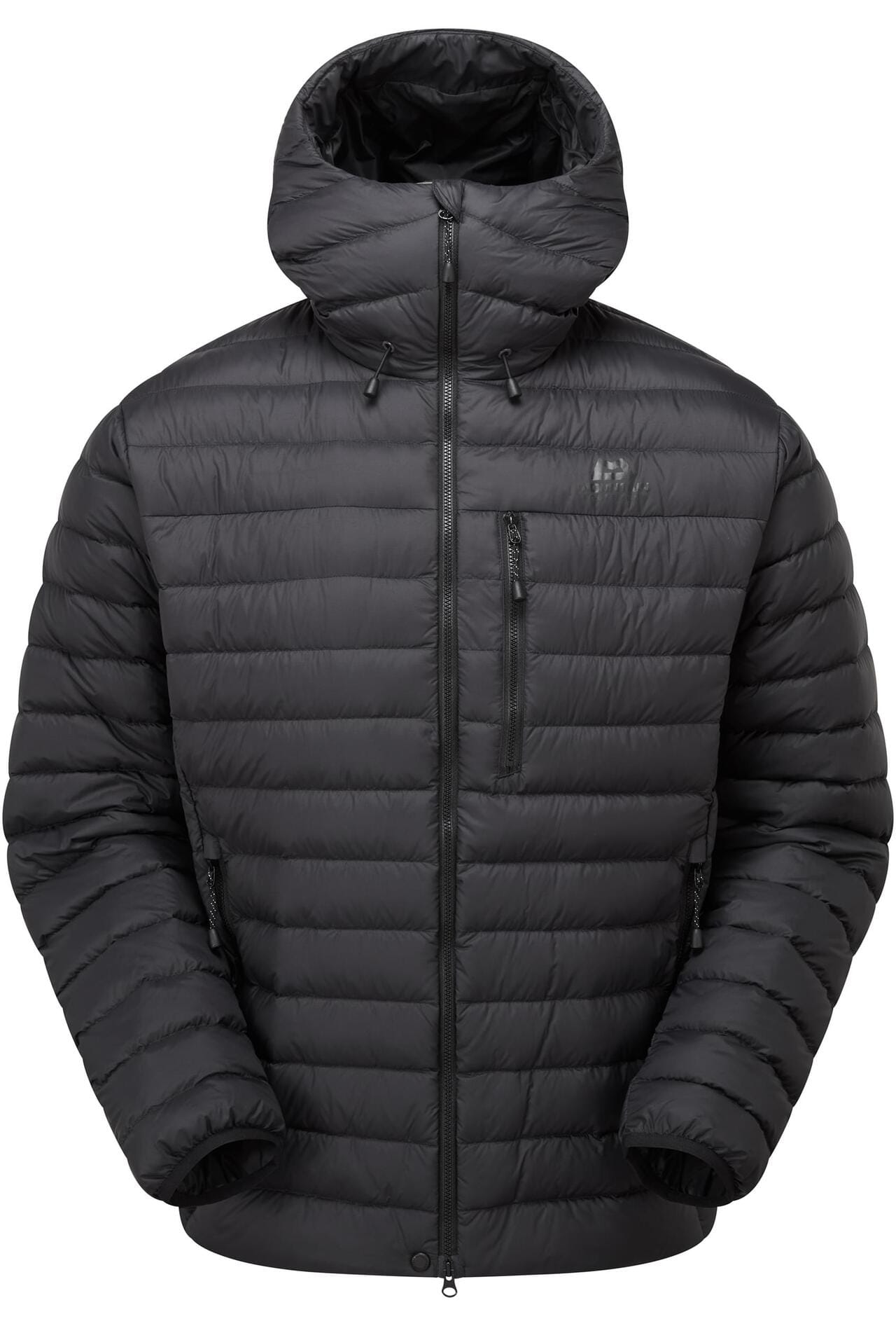 Earthrise Hooded Mens Jacket - Black/Black