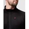 Heatx Heated Fleece Sweater Mens - Svart - Bilde 4