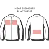 Heatx Heated Fleece Sweater Mens - Svart - Bilde 14