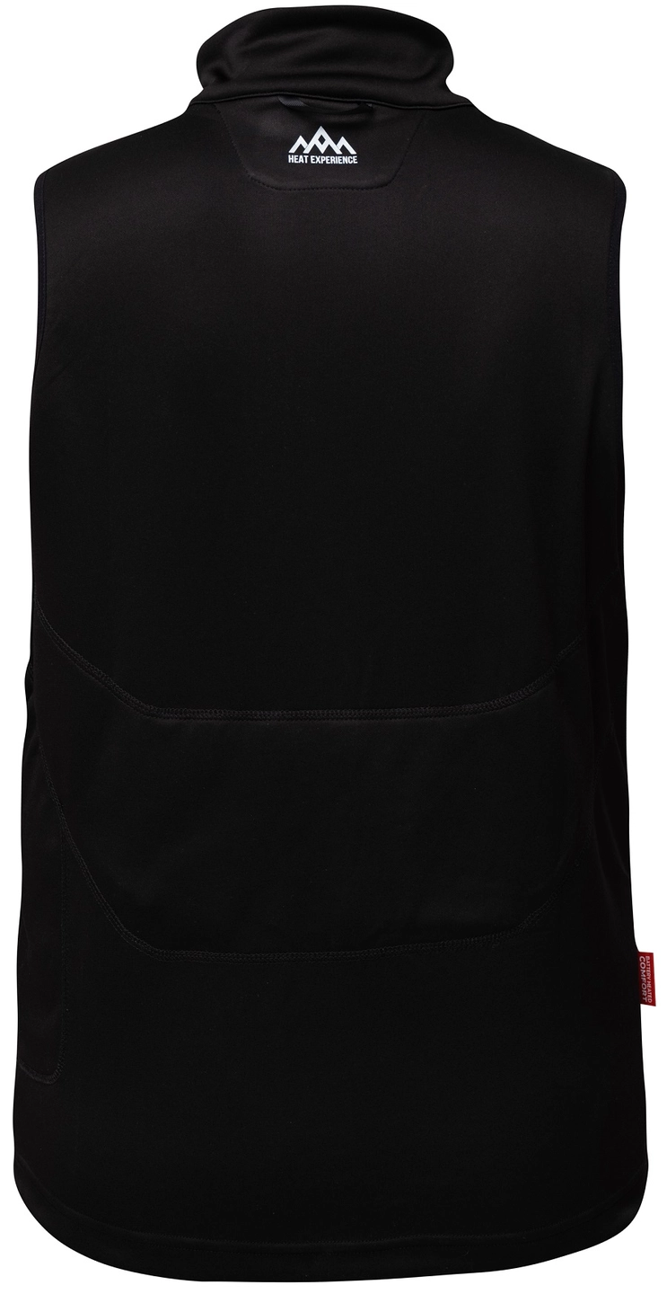 HeatX Heated Fleece Vest Mens - Svart - Bilde 10