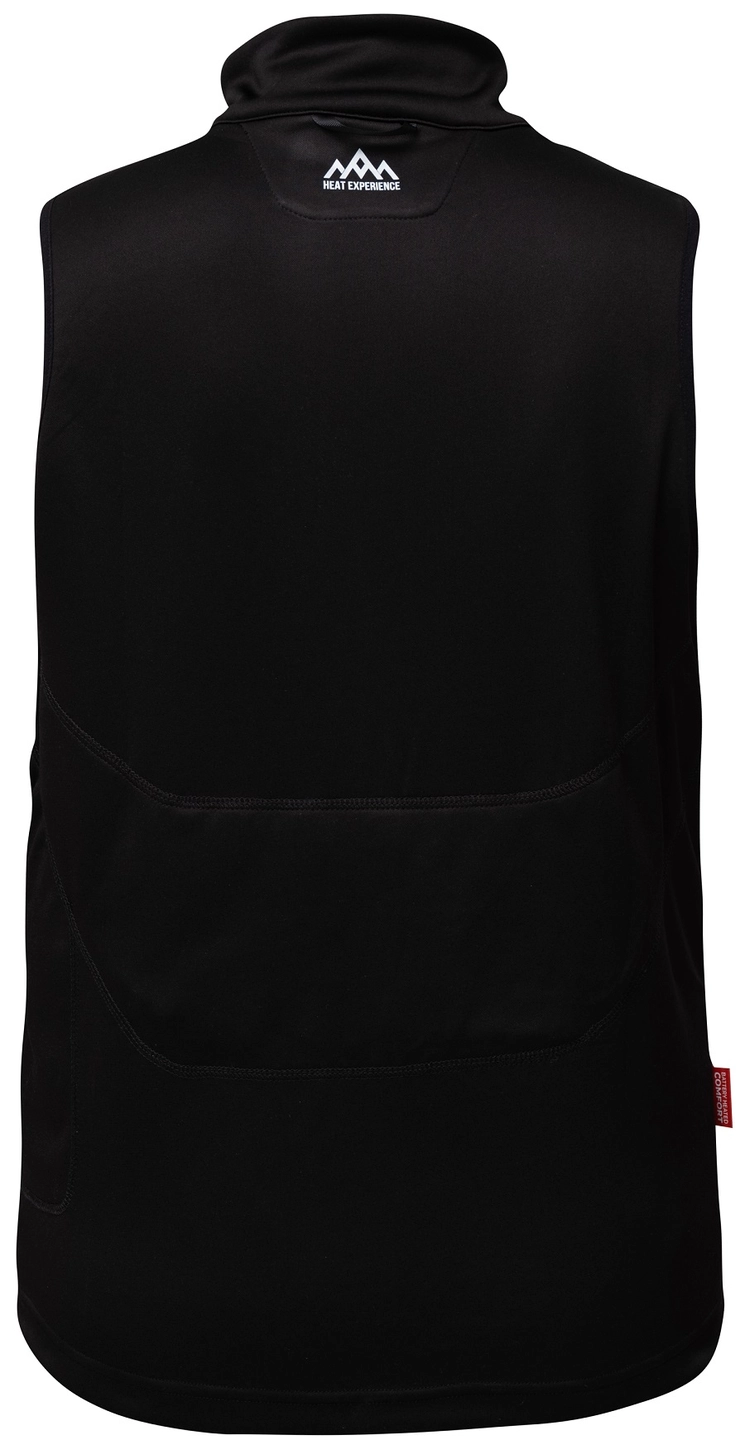 HeatX Heated Fleece Vest Mens - Svart - Bilde 2