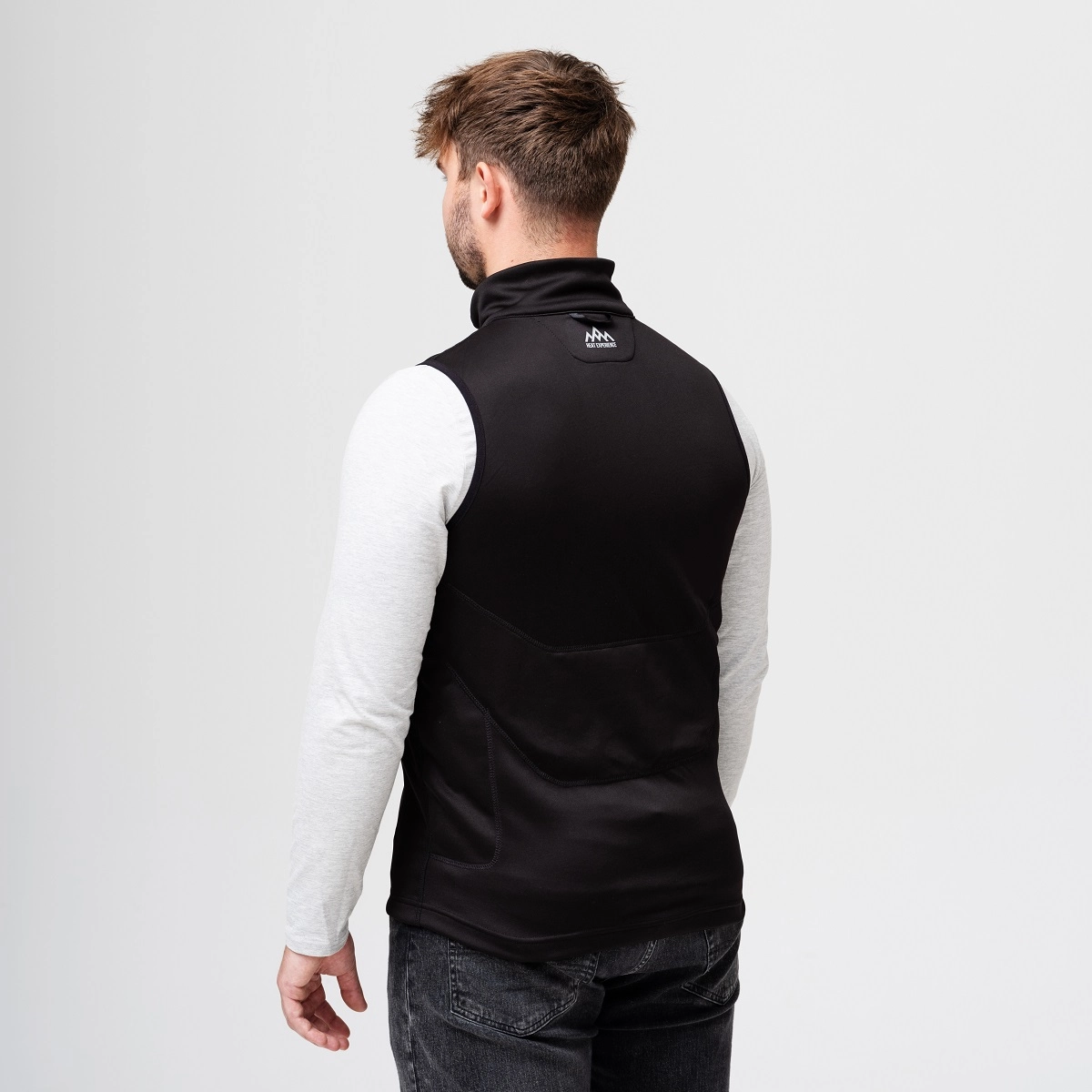 HeatX Heated Fleece Vest Mens - Svart - Bilde 15