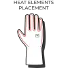HeatX Heated Nordic Gloves - Svart - Bilde 5