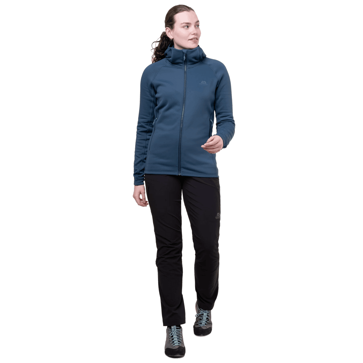 Mountain Equipment Jorasses jakke med hette – dame, Black - Bilde 2