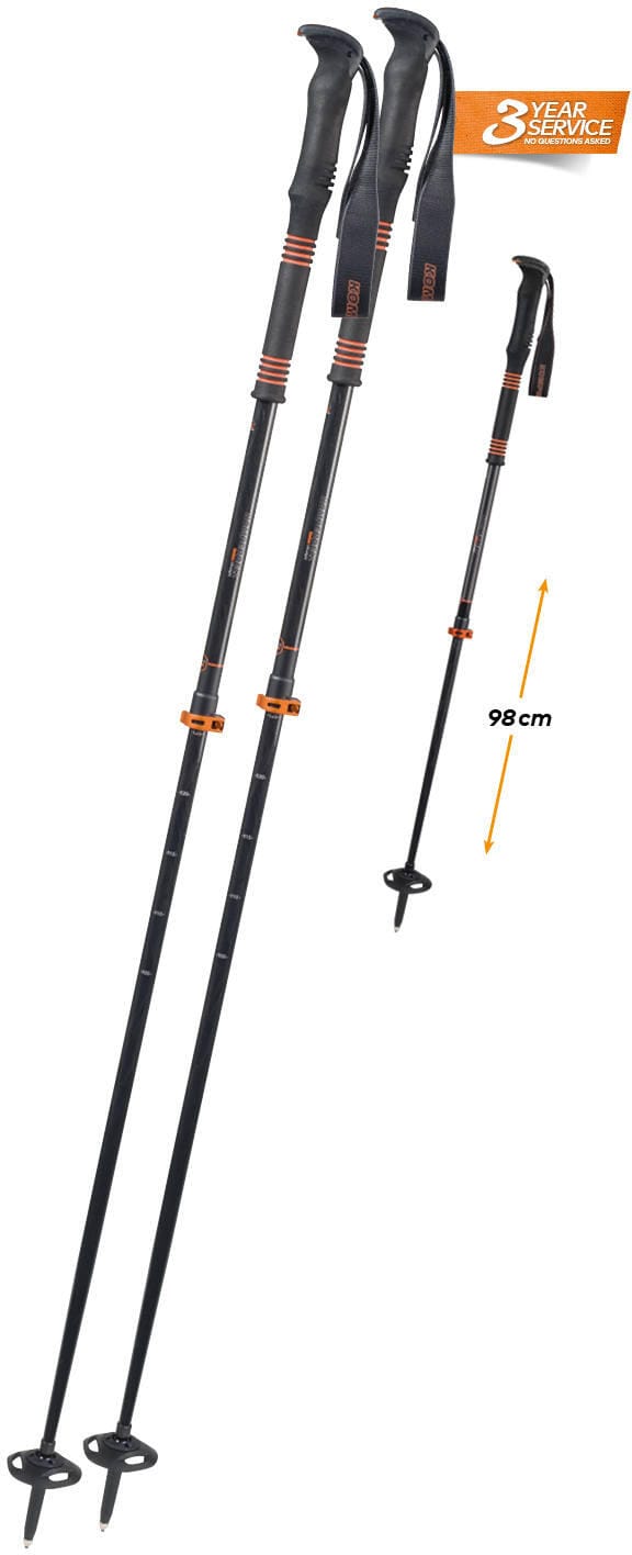 Komperdell Carbon C2 Ultralight - orange