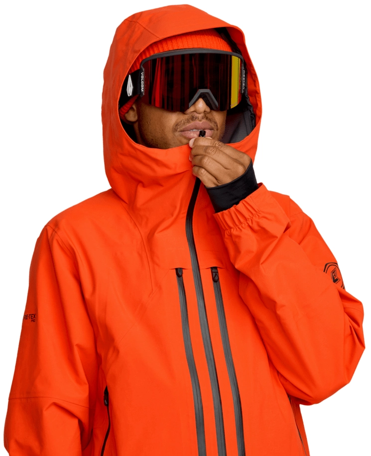 Volcom Anyox Guide Gore Pro Shell Jkt - Oransje - Bilde 3