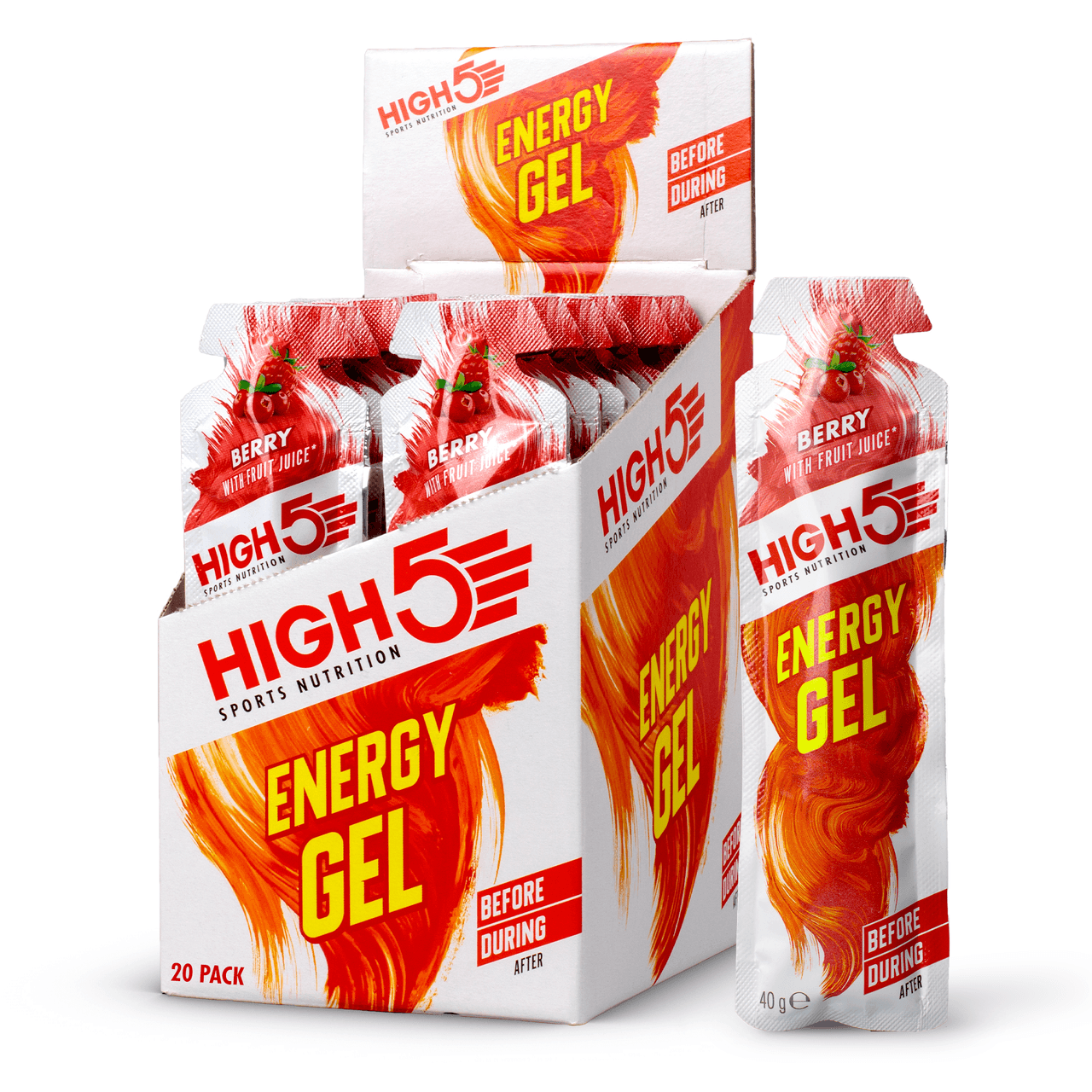 HIGH5 EnergyGel Bær