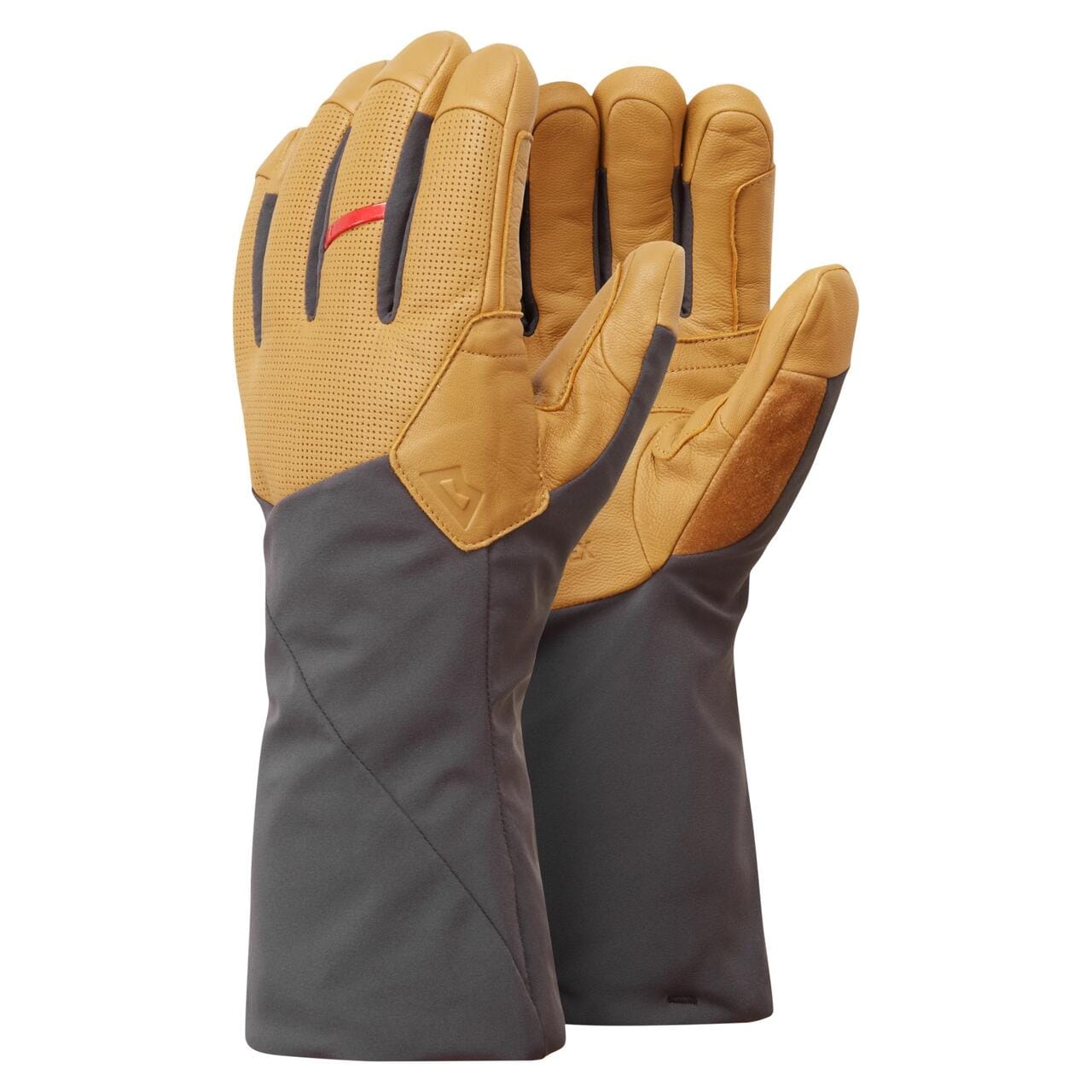 Mountain Equipment Hyper Couloir Gauntlet – Obsidian/Tan